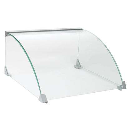 EHDG-11SG-7SG, Spectrum Glass Sneeze Guard for Hot Dog Rollers