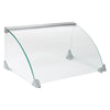 EHDG-11SG-7SG, Spectrum Glass Sneeze Guard for Hot Dog Rollers