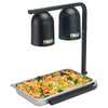 EHL-2C/3C, 250W Bulbs, Black  Steel Base Electric Heat Lamp