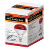 EHL-BR/BW, 250W Red and White Shatter-Resistant Bulb