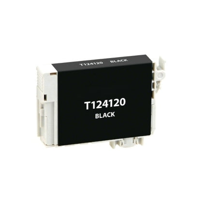 T124120 Black Ink Cartridge Compatible with Epson Stylus NX125, NX127, NX130, NX230 – High Yield 600 Pages