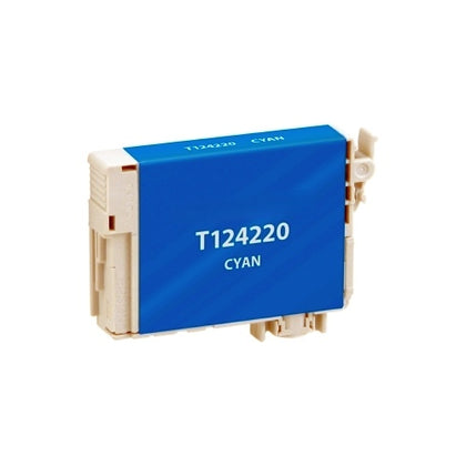 T124220 Cyan Ink Cartridge Compatible with Epson Stylus NX125, NX127, NX130, NX230 – Standard Yield 210 Pages
