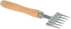 6 prong zinc alloy ice chipper with wooden handle 9 x 2 1/2 x 6/7 inch for breaking ice