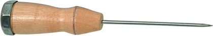 8 inch stainless steel ice pick with wooden handle for breaking ice blocks