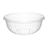 Dart 32oz Clear PET Plastic Round Disposable Bowl