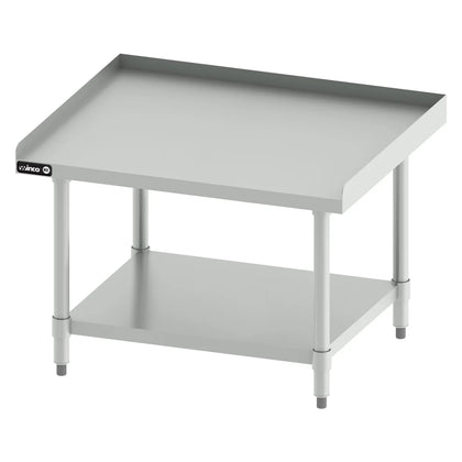 ES-2430 to ES-6030, SS Equipment Stand w/ Galv Legs & Shelf, NSF