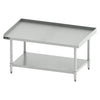 ES-2430 to ES-6030, SS Equipment Stand w/ Galv Legs & Shelf, NSF