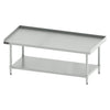 ES-2430 to ES-6030, SS Equipment Stand w/ Galv Legs & Shelf, NSF