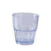 EcoQuality Rocks Tumbler HA-005 is a durable and stylish choice for serving beverages in both casual and upscale settings. Designed with a 5.5 oz. capacity, this compact glass is ideal for cocktails, spirits, and other drinks. Made from high-quality SAN plastic, it offers the clarity of glass while providing superior break resistance, making it perfect for high-traffic environments like bars, restaurants, and catering events.