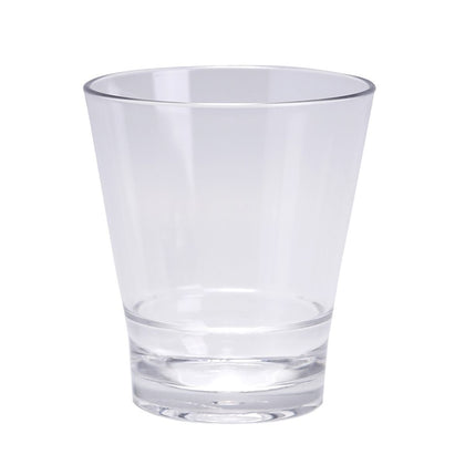 EcoQuality Rocks Tumbler HA-212 is a durable and stylish choice for serving cocktails, spirits, and other beverages. Designed with a 12 oz. capacity, this glass is made from high-quality SAN plastic, offering the clarity of glass with enhanced break resistance, making it ideal for high-traffic environments. Its clear construction enhances drink presentation, while its comfortable size ensures an enjoyable drinking experience.