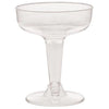 Set of two 4 oz. champagne cups, perfect for serving champagne, prosecco, or sparkling wine. Elegant glassware with a timeless design, ideal for weddings, celebrations, and special occasions