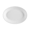 Elegant 12.5-inch oval platter made of durable ceramic. Ideal for serving appetizers, main courses, and sides. Microwave, oven, and dishwasher safe with a scratch-resistant glazed finish.