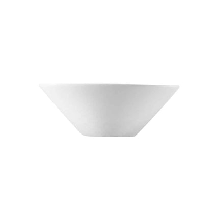 Elegant 6.5-inch oval gourmet bowl with a 9oz capacity. Made from durable ceramic with a sleek design for serving soups, salads, and sides. Microwave and dishwasher safe. Scratch-resistant glazed finish.