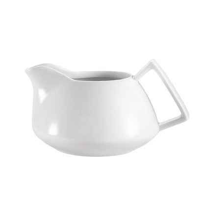 Elegant 8oz ceramic creamer with a 5.25