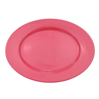 Elegant Oval Platter R.E. Red 10 3/8