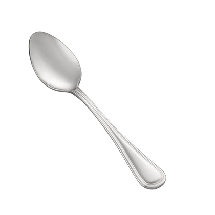 Elite Dinner Spoon 18/8 Extra Heavyweight, 7 1/4 inch stainless steel, mirror-polished finish, rust-resistant, rounded bowl, case of 25 dozen for restaurants, hotels, and catering use