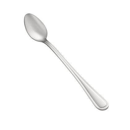 Elite Iced Tea Spoon 18/8 Extra Heavyweight, 7 3/8 inch stainless steel, long handle, mirror-polished, rust-resistant, case of 25 dozen for restaurants, hotels, desserts, and iced beverage service