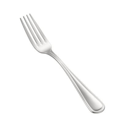 Elite Table Fork 18/8 Extra Heavyweight, 8 inch stainless steel, long tapered tines, mirror-polished, rust-resistant, case of 25 dozen for restaurants, hotels, banquets, and catering services