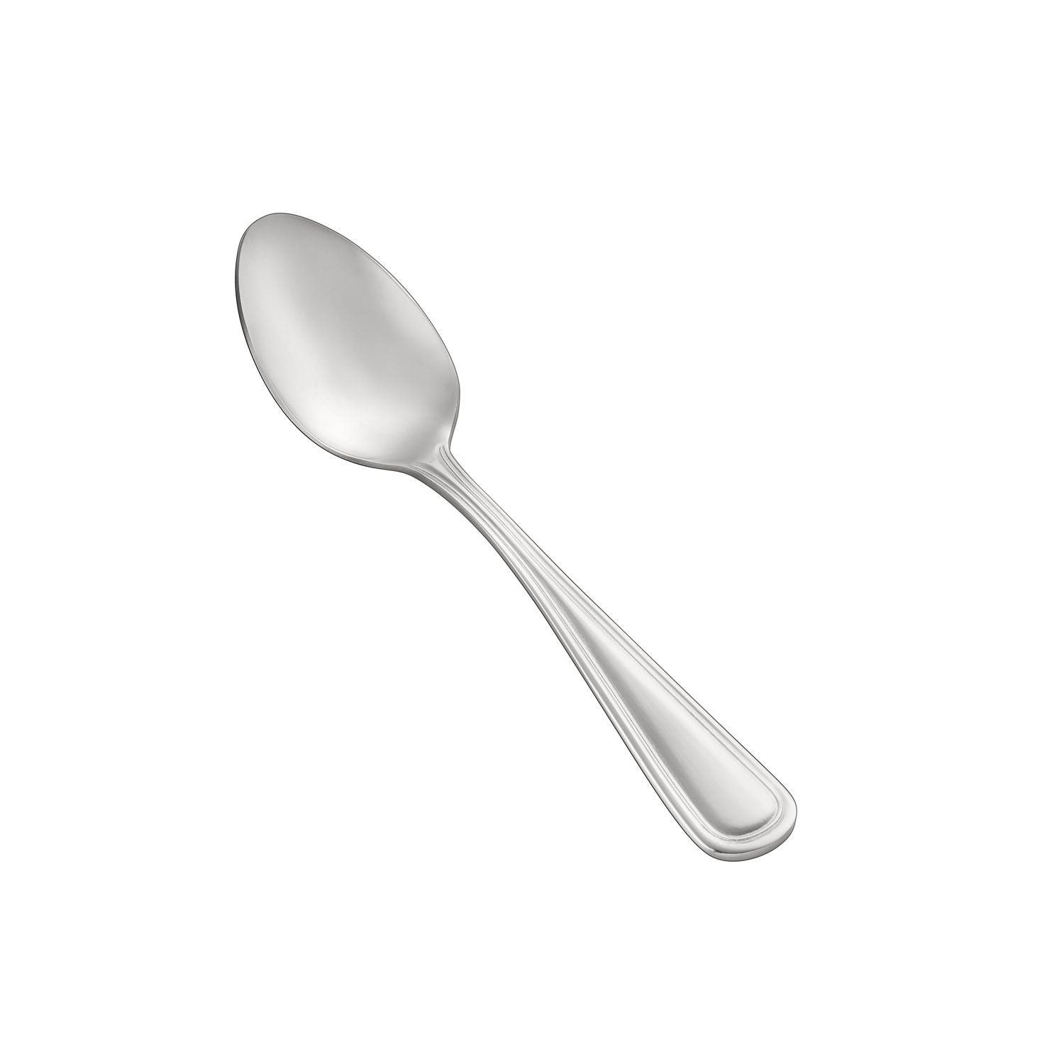 Elite Teaspoon 18/8 Extra Heavyweight, 6 inch stainless steel with mirror-polished finish, rust-resistant, classic oval bowl, case of 25 dozen, perfect for cafes, restaurants, and catering events