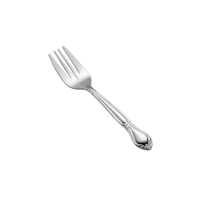 Elizabeth Salad Fork Frost 18/0 heavy weight, 6 1/2
