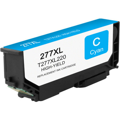 T277XL220 Cyan Ink Cartridge compatible with Epson Expression Photo XP-850, high yield 740 pages.