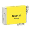 T068420 High Yield Yellow Ink Cartridge Compatible with Epson Stylus C120 – 500 Pages