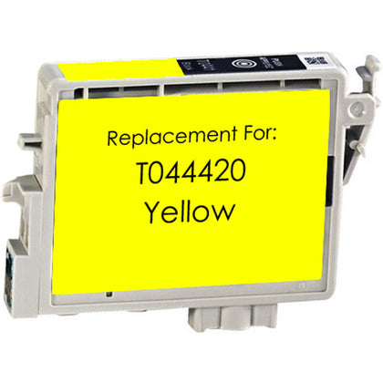 T044420 Yellow Ink Cartridge Compatible with Epson Stylus C64, C84 – Standard Yield 450 Pages