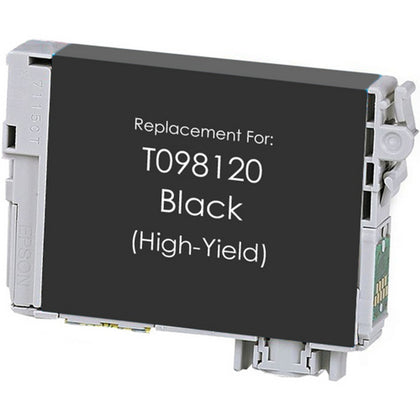 Compatible Epson T098120 Black Ink Cartridge, 450 pages, for Artisan 700 and Artisan 800 printers.