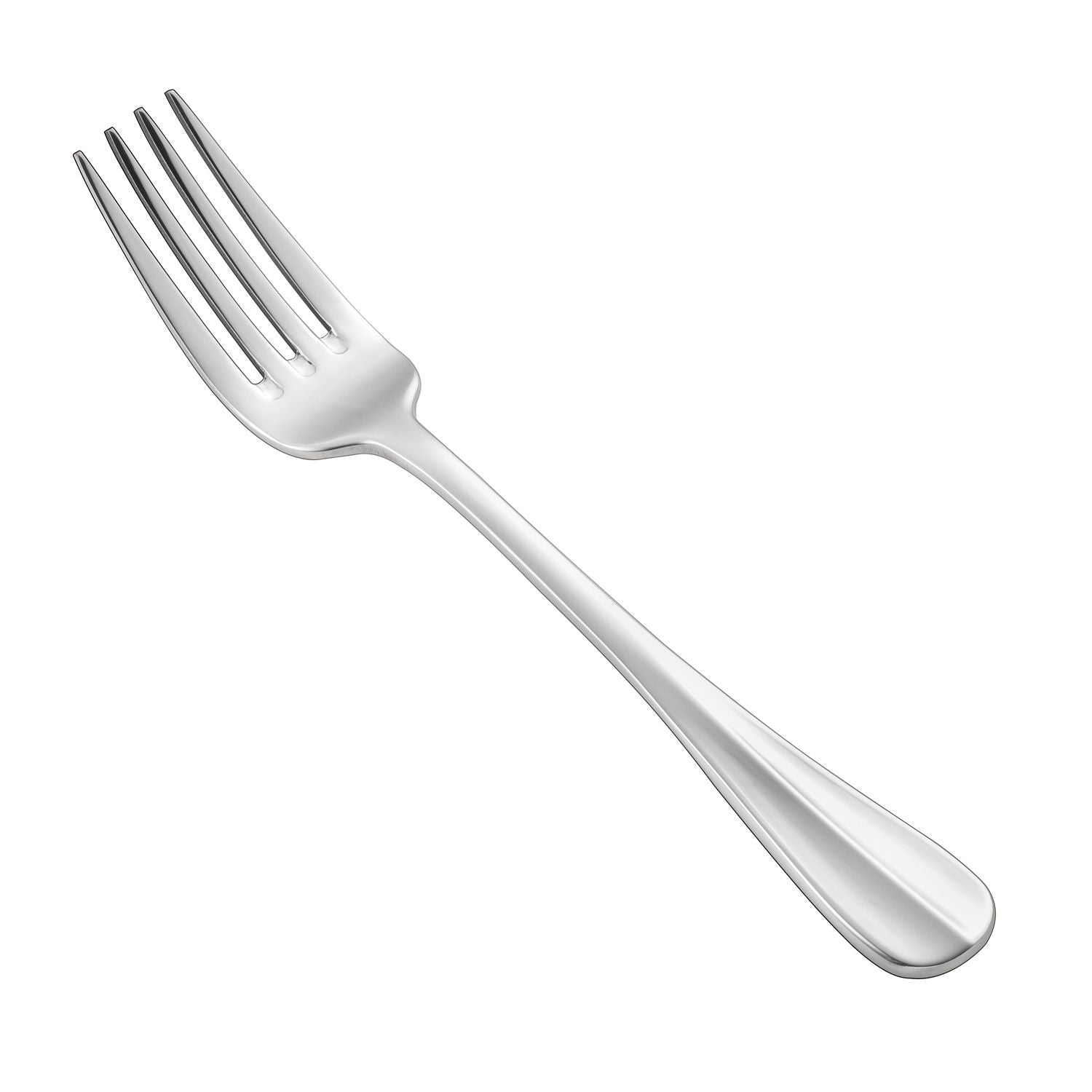 Exquisite Dinner Fork 18/8 Extra Heavyweight, 7 1/8 inch, rust-resistant stainless steel, polished finish, durable and elegant flatware, packed 25 dozen per case for commercial use