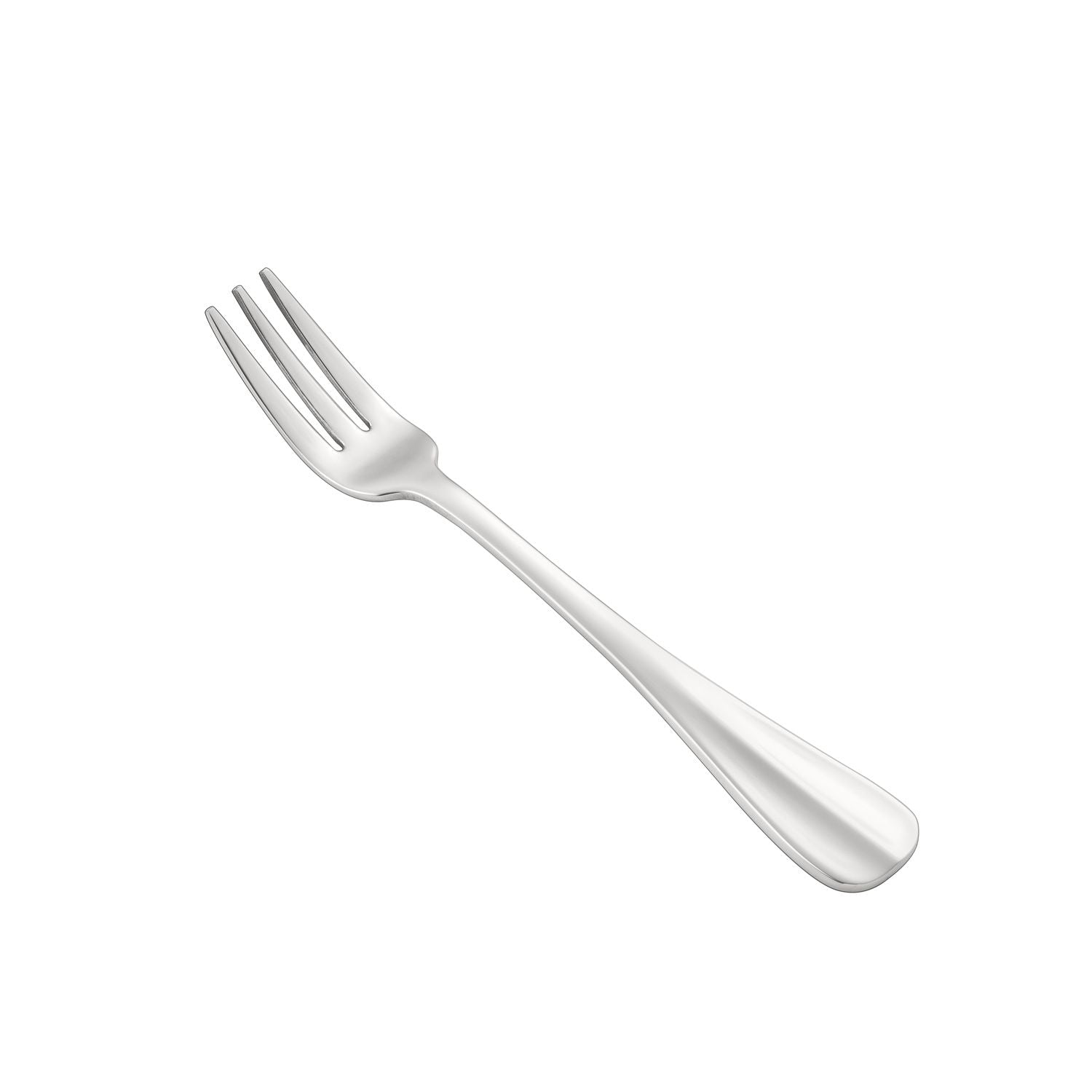 Exquisite Oyster Fork 18/8 Extra Heavyweight, 5.5 inch durable stainless steel, polished finish, corrosion-resistant flatware for seafood service, 25 dozen per case for foodservice use