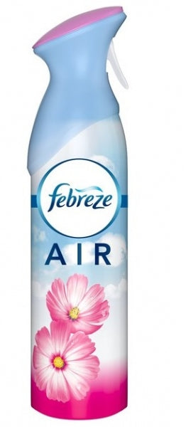 Eliminate odors and refresh your environment with Febreze Air Freshener in Blossom & Breeze. This 9.7 oz spray delivers a light, uplifting floral scent that instantly revitalizes your space. Made with a water-based formula and powered by a 100% natural propellant, it’s a safe and effective solution for daily odor control. Whether used in restrooms, offices, or living areas, this air freshener leaves behind a clean and happy fragrance without heavy perfumes.