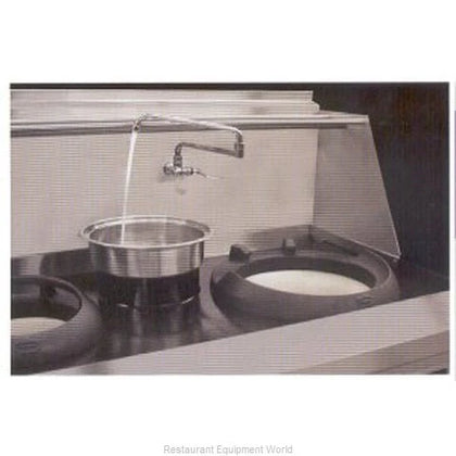 Flue heated warming chamber for maintaining optimal temperature and ensuring food safety in commercial kitchens.
