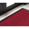 FMC-310C to 46U, 3x5'-4x6' Charcoal/Burgundy Carpet Floor Mats