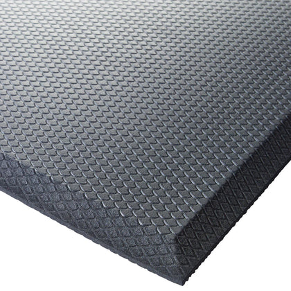 FMG-23K, 2' x 3', Rubberized Gel Foam Black Anti-Fatigue Mat, EA