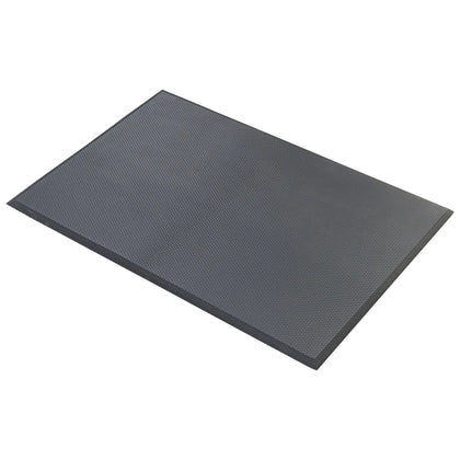 FMG-23K, 2' x 3', Rubberized Gel Foam Black Anti-Fatigue Mat, EA