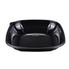 Square Disposable Plastic Salad Bowl For Meal Prep and Takeout