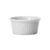 FRR-1 to FRR-8, 1–10 oz, Round, White (Sold by Case) Fluted Porcelain Ramekins