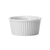 FRR-1 to FRR-8, 1–10 oz, Round, White (Sold by Case) Fluted Porcelain Ramekins