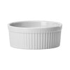 FRR-1 to FRR-8, 1–10 oz, Round, White (Sold by Case) Fluted Porcelain Ramekins