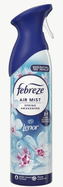 Febreze Air Freshener Spring Awakening 185ml spray, case of 8.