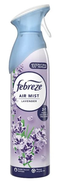Febreze Air Freshener Lavender 185ml spray, case of 8.