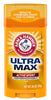 Arm & Hammer Ultra Max Solid Antiperspirant Deodorant, Active Sport, 2.6oz stick for long-lasting odor and sweat protection