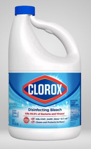 Clorox Bleach, Concentrated, Original, 2.4L