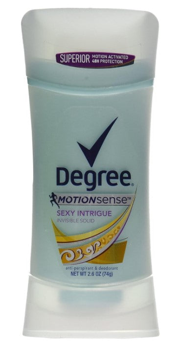 Degree Advanced Antiperspirant Deodorant, Sexy Intrigue scent, 2.6 oz stick