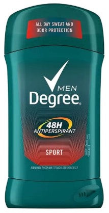 Degree Men Antiperspirant Deodorant, Sport scent, 2.7 oz stick for 48-hour sweat and odor protection.