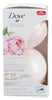 Dove Bath Bombs, Peony & Rose, 2.8 oz (79 g each), 2-pack for a relaxing, moisturizing, and fragrant bath experience.