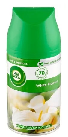 Air Wick Ultra Refill 250ml for Automatic Spray, White Flowers Scent