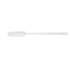 16-1/4 inch flat rubber blade scraper with long flexible edge, ergonomic handle, lightweight, nonstick-safe and dishwasher safe; packed 288 each per case for commercial kitchen applications.