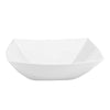 Fluted Square 34oz Bowl – Stylish serveware in clear and pearl finishes. BPA-free, durable, reusable, or disposable. Perfect for large servings at parties, catering, or family gatherings.