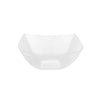 Fluted Square Clear Bowl – Elegant BPA-free plastic bowls in 10oz and 18oz sizes. Perfect for soups, salads, or desserts. Durable, reusable, and disposable. Great for parties and events.